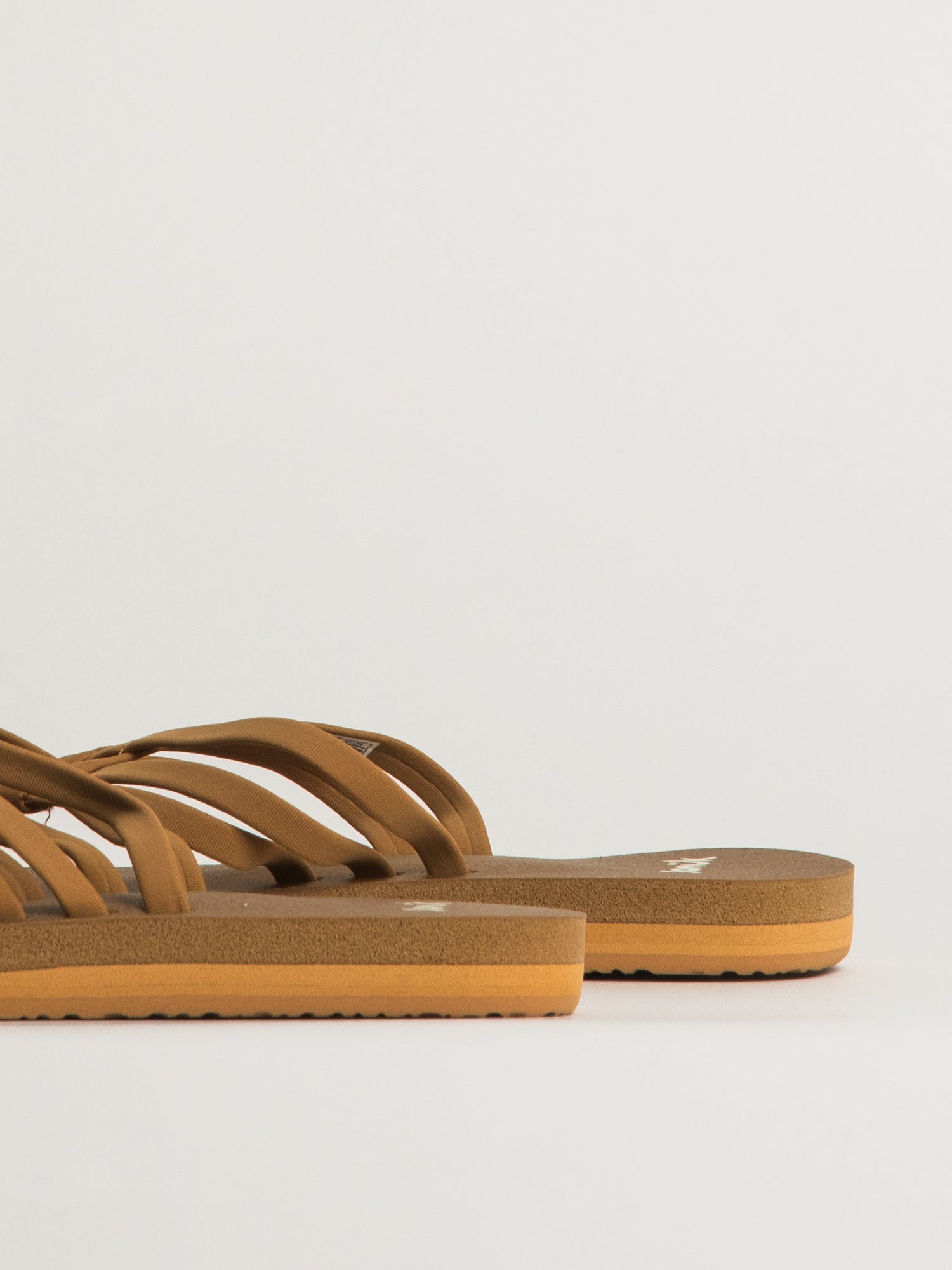 WOMENS SANUK YOGA SANDY II SANDALS - TOBACCO BROWN - Image 7