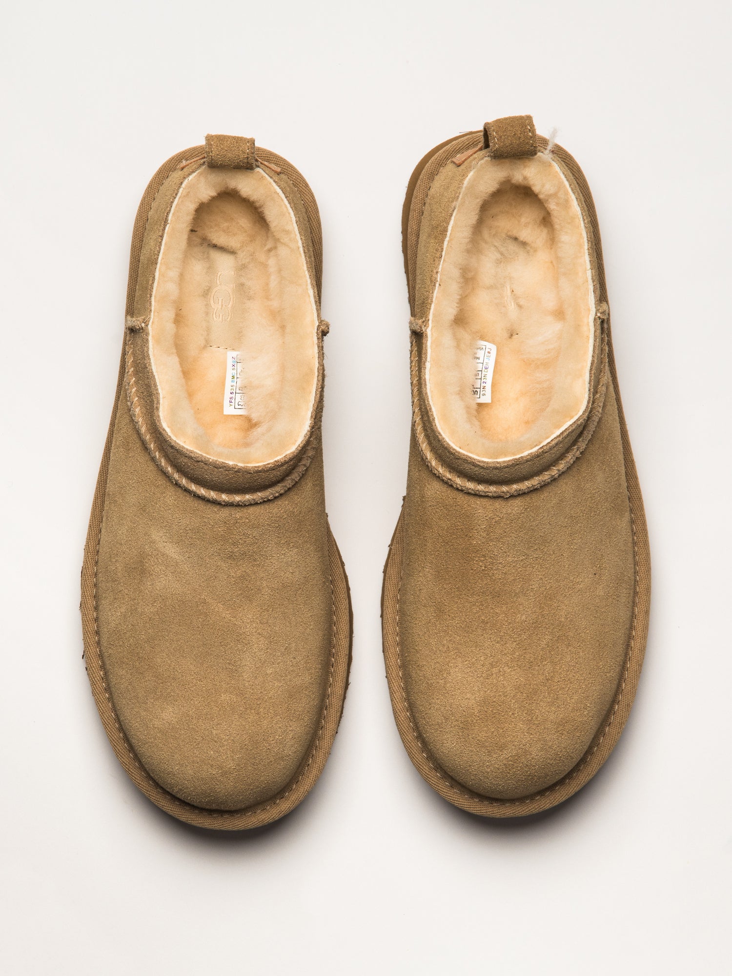 WOMENS UGG CLASSIC MICRO SLIPPER - SAND - Image 4