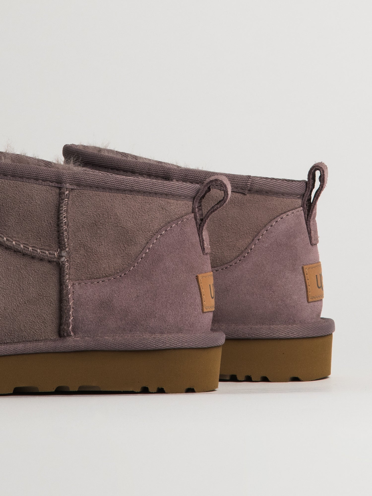 WOMENS UGG CLASSIC ULTRA MINI BOOT - SUGARPLUM - Image 7