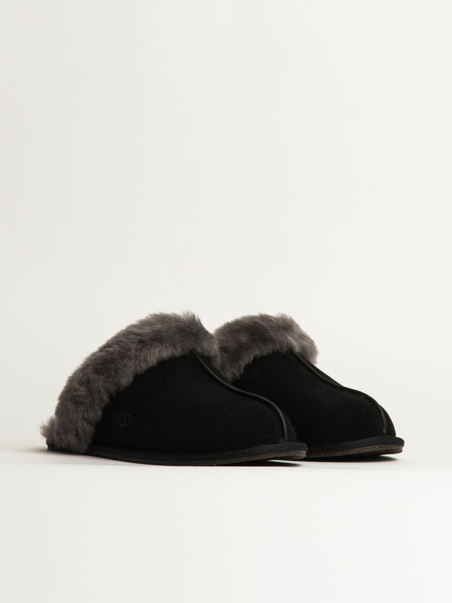 WOMENS UGG SCUFFETTE II SLIPPER - BLACK - Image 2