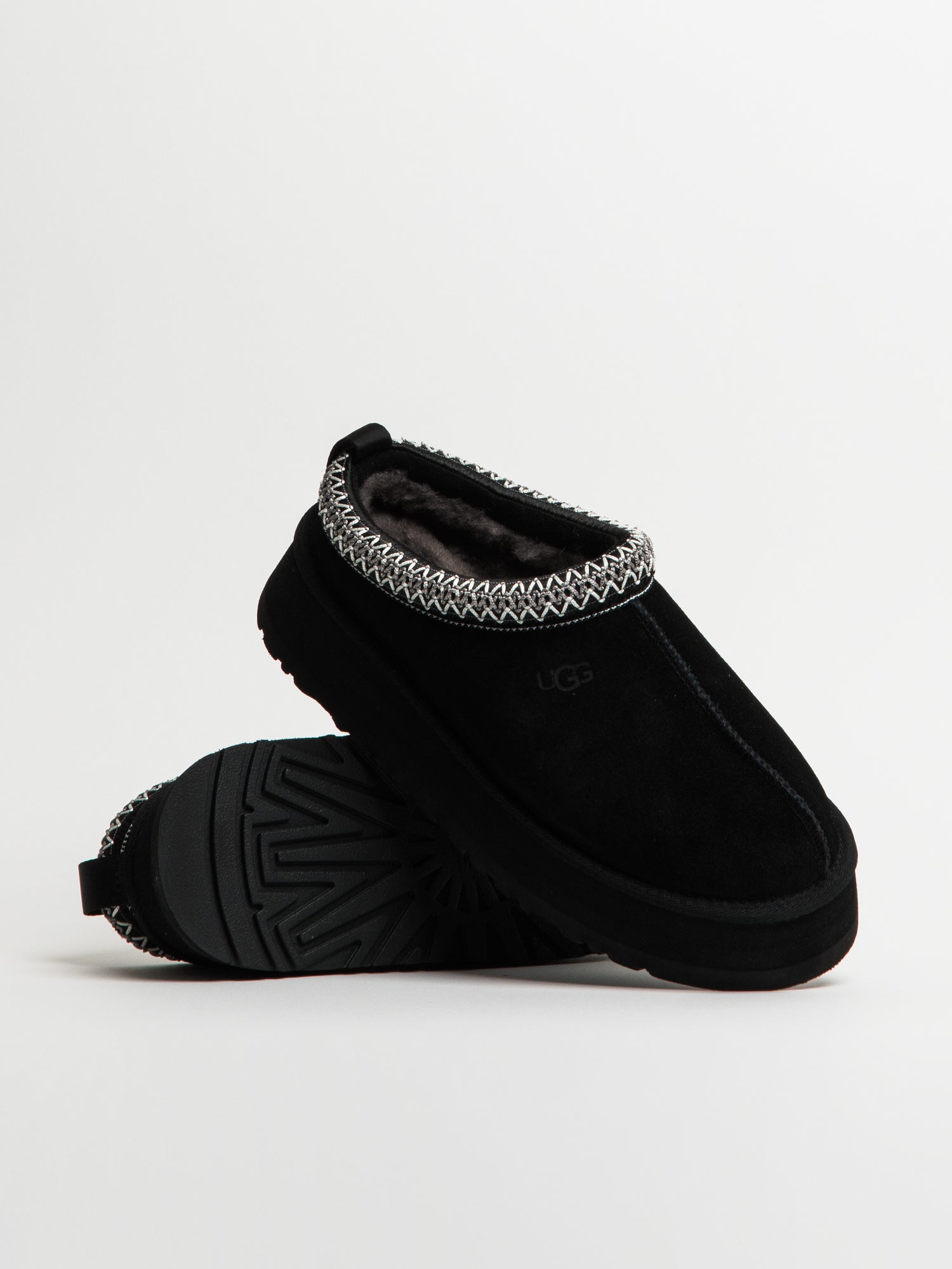 WOMENS UGG TAZZ BOOT - BLACK - Image 2