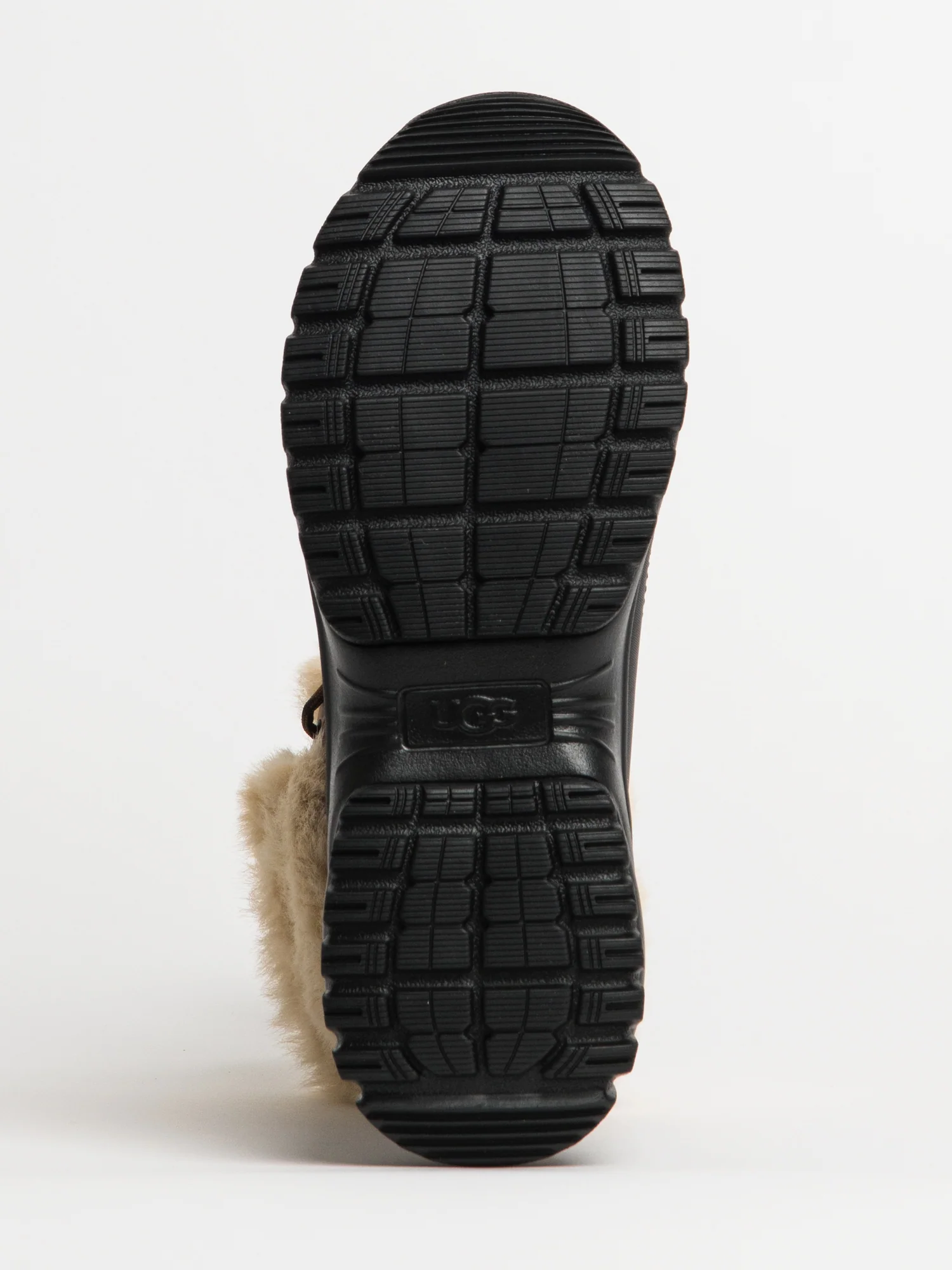 WOMENS UGG YOSE FLUFF BOOT - BROWN - Image 6