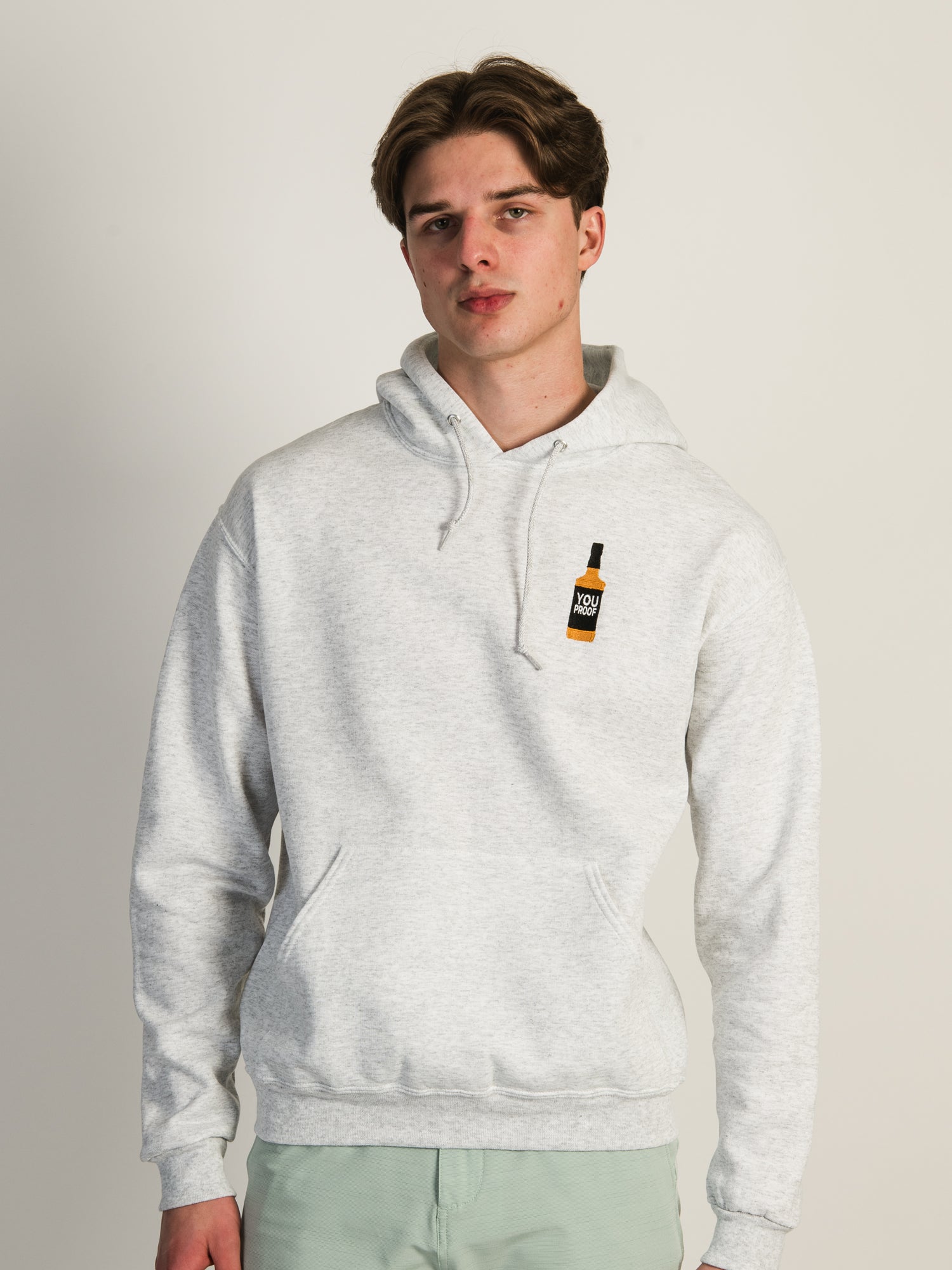 YOU PROOF EMBROIDERED HOODIE - CLEARANCE