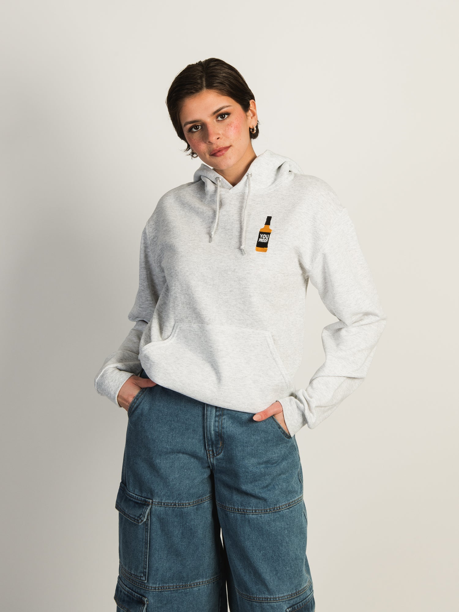 YOU PROOF EMBROIDERED HOODIE - CLEARANCE - Image 2